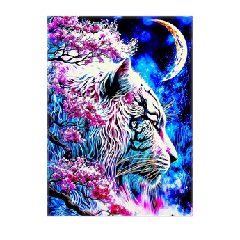 Tableau Tigre Fontaine