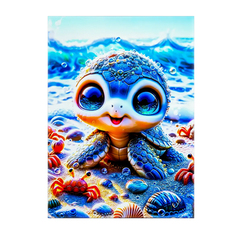 Tableau Tortue Adorable