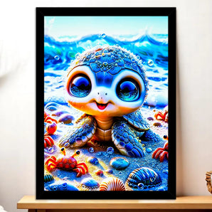 Tableau Tortue Adorable