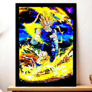 Tableau Vegeta SSJ