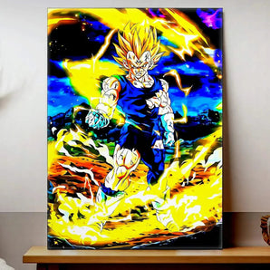 Tableau Vegeta SSJ