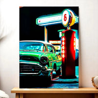 Tableau Voiture Vintage - Les Bois d'Aurore