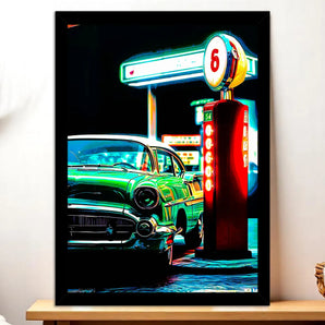 Tableau Voiture Vintage
