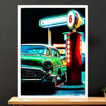 Tableau Voiture Vintage