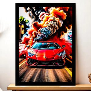 Tableau Voiture de Sport