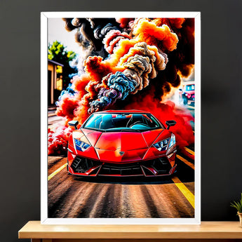 Tableau Voiture de Sport