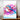 tableau oiseau dessin colore avec oiseau bleu rose sur branche fleurie peinture decorative Les Bois d Aurore
