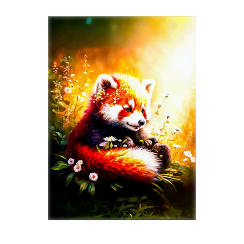 Tableau Panda Roux
