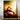tableau panda roux Les Bois dAurore peinture decorative renard roux assis parmi fleurs et lumiere chaude