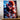 tableau Pain manga Les Bois d Aurore poster personnage anime intense aux effets feu et glace vibrants