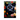 tableau panthère fleurs Les Bois dAurore peinture murale panthère noire yeux orange entourée de fleurs