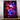 tableau papillon violet Les Bois d Aurore affichant deux papillons lumineux magenta et bleu sur fond noir