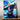 tableau Roronoa Zoro sur toile style manga montrant Zoro cheveux verts trois sabres et ocean
