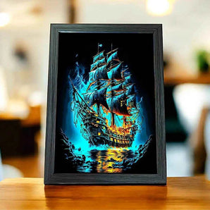 Cadre Bateau Pirate
