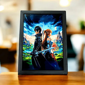 Cadre Asuna et Kirito