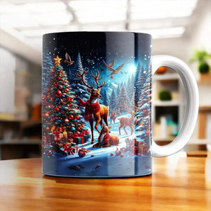 Mug Cerf de Noel