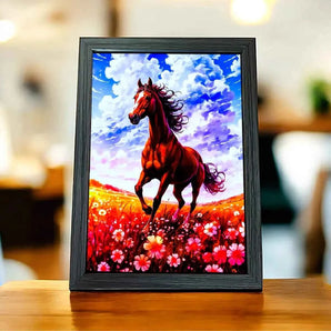 Cadre Cheval Prairie
