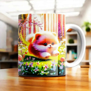 Mug Chiot Fluffy