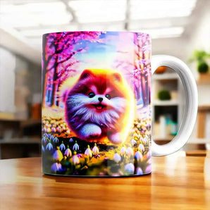 Mug Chien Fluffy
