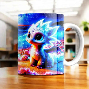 Mug Dragon Blanc - Les Bois d'Aurore