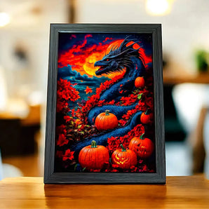 Cadre Dragon Halloween