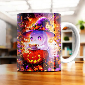 Mug Fantôme citrouille