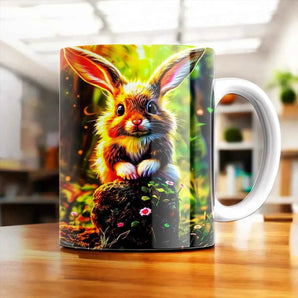 Mug Lapin Forêt