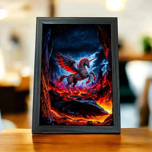 Cadre Licorne de Feu