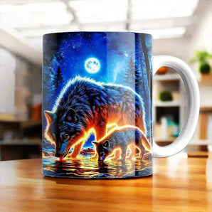 Mug Loup Famille