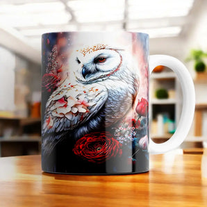 Mug Chouette Fleur