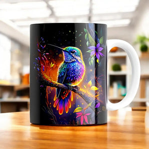 Mug Colibris Violet