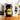 mug chat drôle Les Bois dAurore tasse blanche avec illustration chat noir tenant tasse jaune Non