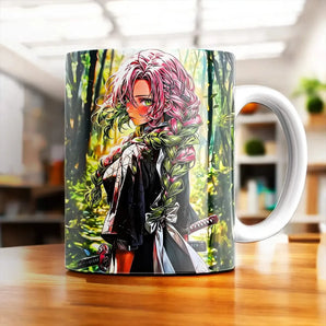 Mug Mitsuri Kanroji (Pilier de l'Amour)