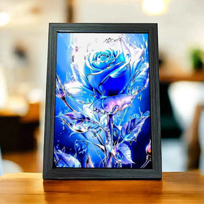 Cadre Rose Bleue