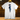 T-Shirt Gojo blanc avec illustration personnage animé au centre, style moderne et épuré