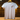 T-Shirt Gojo blanc avec petit motif coloré sur la poitrine suspendu sur un cintre en bois