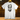 T-Shirt Naruto Shippuden blanc avec design artistique du personnage et kyubi encre noire