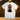 T-Shirt Sukuna blanc avec illustration détaillée du personnage Sukuna devant une pleine lune rouge