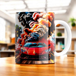 Mug Voiture de Sport